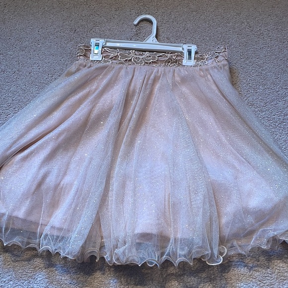 As U Wish pink and gold two piece dress - Picture 11 of 14